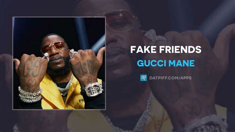 youtube gucci mane fake friends|gucci mane facebook.